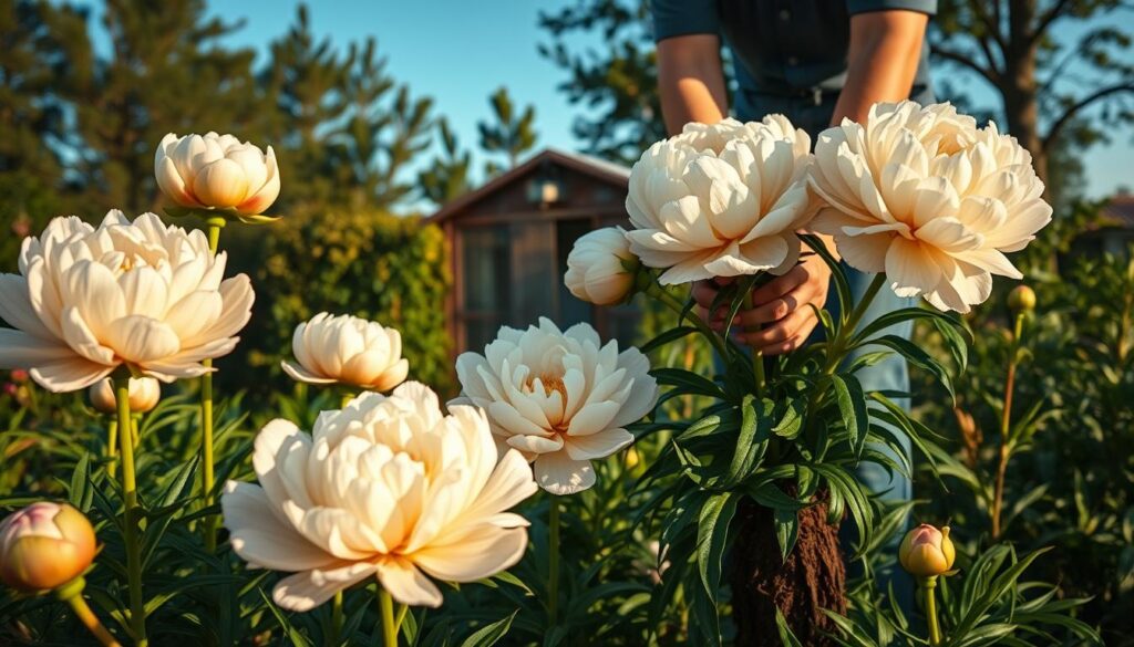 Jak przesadzać piwonie